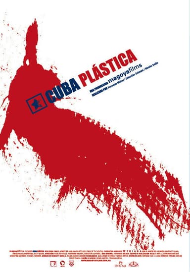 Cuba plástica poster