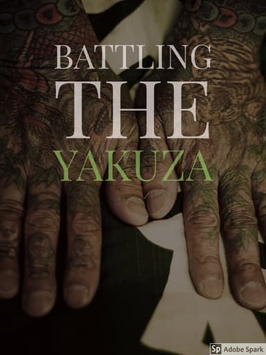 Battling the Yakuza poster