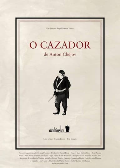O cazador poster