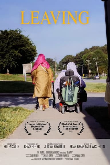 Leaving poster