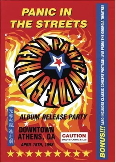 Widespread Panic: Panic In the Streets poster