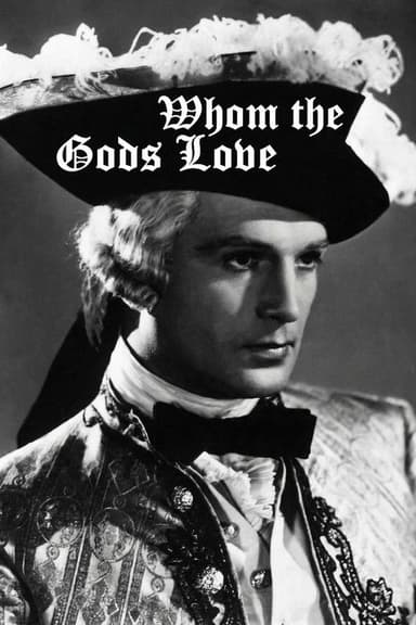 Whom the Gods Love: The Original Story of Mozart and His Wife poster