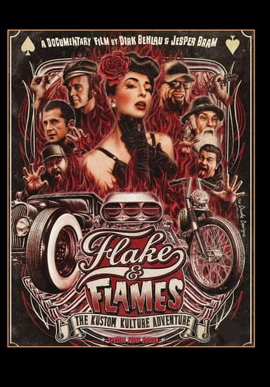 Flake & Flames poster