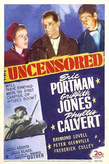 Uncensored poster