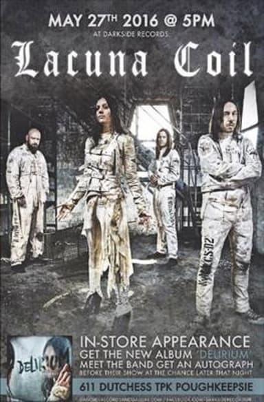 Lacuna Coil - Live in New York poster