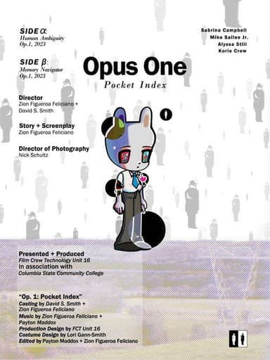 Opus One: Pocket Index poster