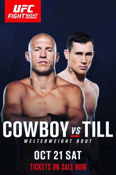 UFC Fight Night 118: Cerrone vs. Till poster