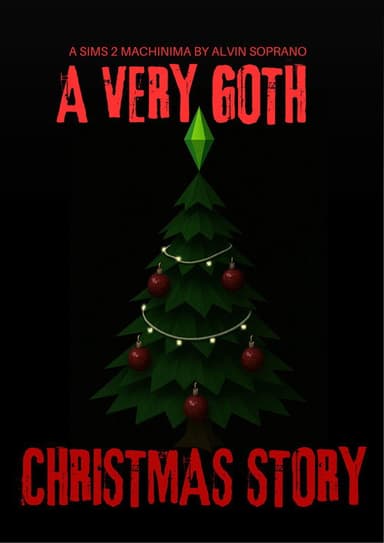 A Very Goth Christmas Story poster