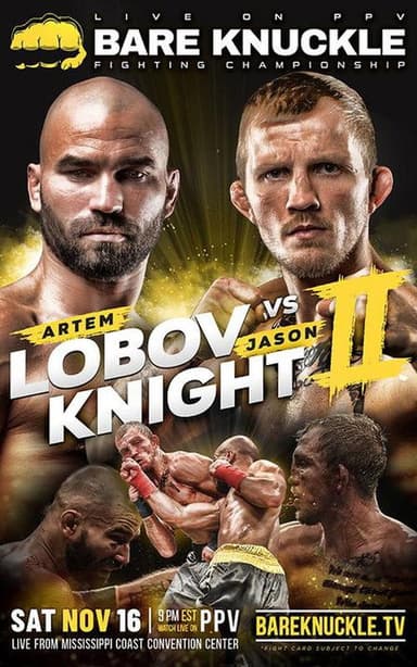 Bare Knuckle Fighting Championship 9 poster