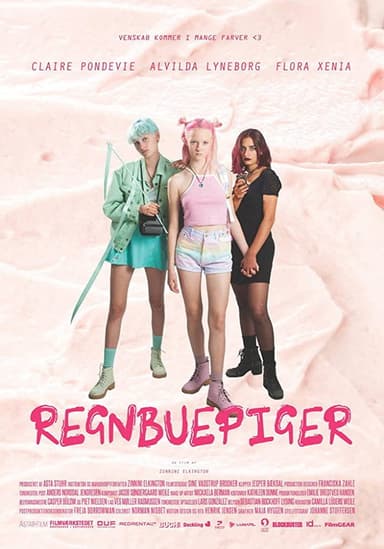 Regnbuepiger poster