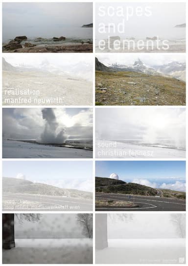 Scapes and Elements poster