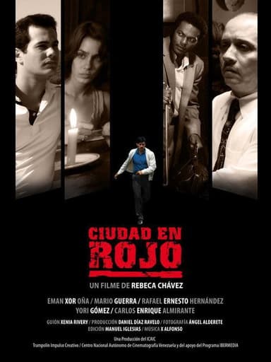 City in Red poster