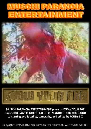 Know Your Foe poster