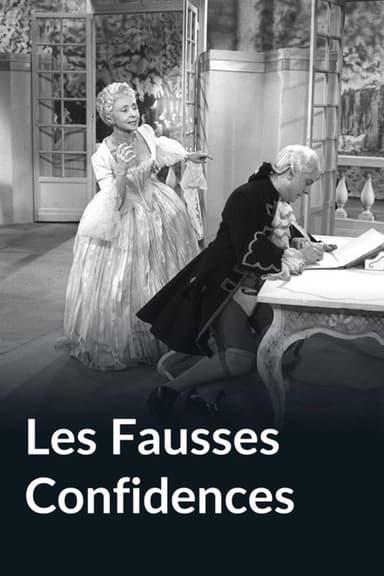 Les Fausses Confidences poster