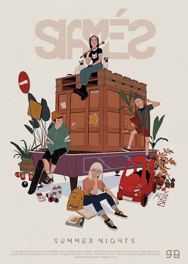 SIAMÉS: Summer Nights poster