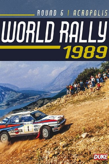 Acropolis Rally 1989 poster