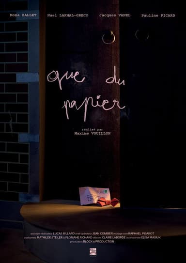 Que du papier poster