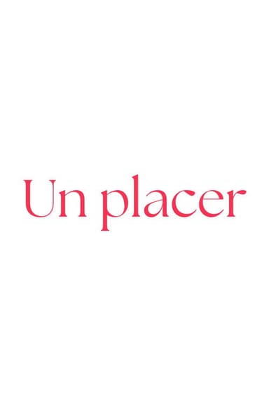 Un placer poster
