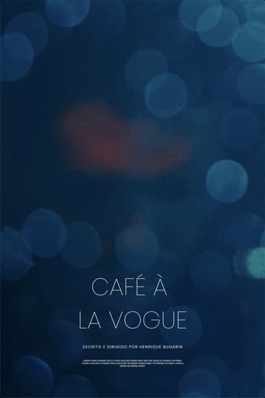 Coffee a la Vogue poster