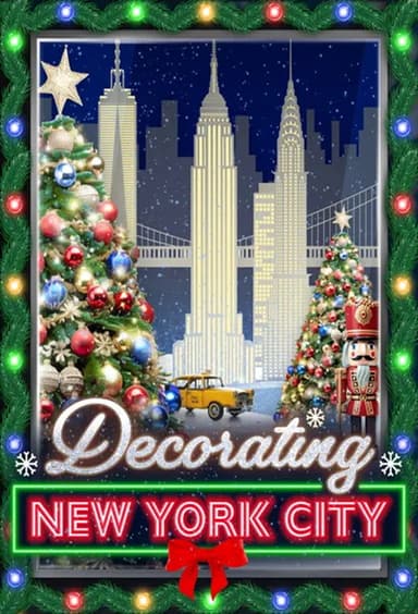 Decorating New York City poster