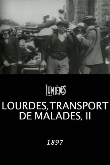 Lourdes, Transporting the Sick, II poster