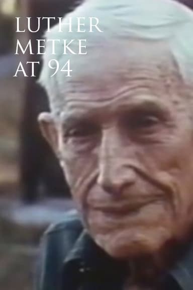 Luther Metke at 94 poster