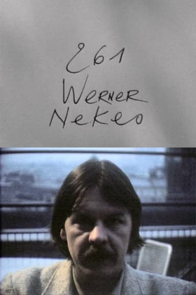 Cinématon n°261 : Werner Nekes poster
