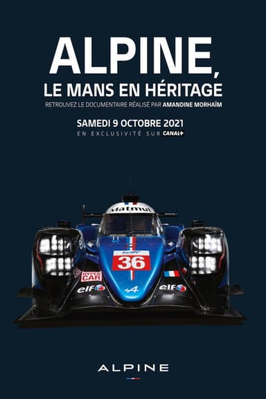 Alpine, le Mans en héritage poster