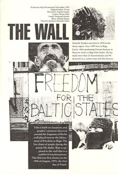 The Wall poster