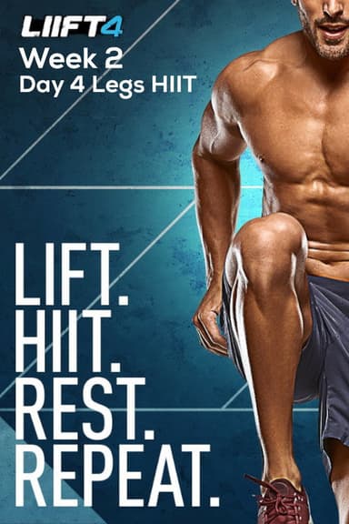 LIIFT4 Week 2 Day 4 Legs poster