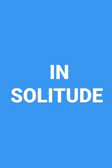 In Solitude poster