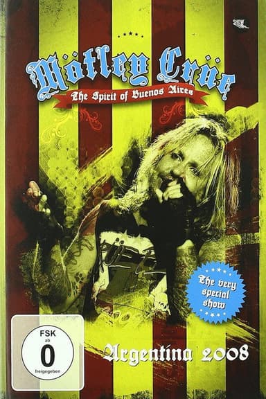 Mötley Crüe ‎| The Spirit Of Buenos Aires poster