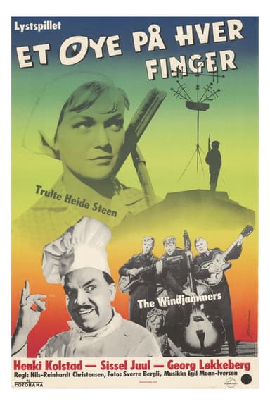 Et øye på hver finger poster