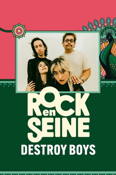 Destroy Boys - Rock en Seine 2024 poster