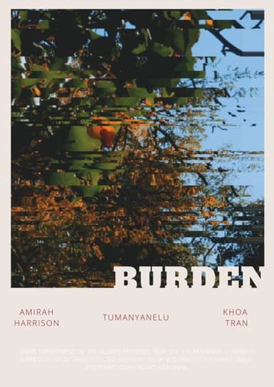 Burden poster