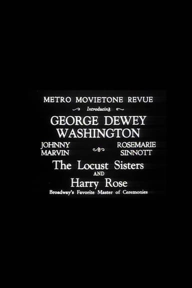Metro Movietone Revue #2 poster