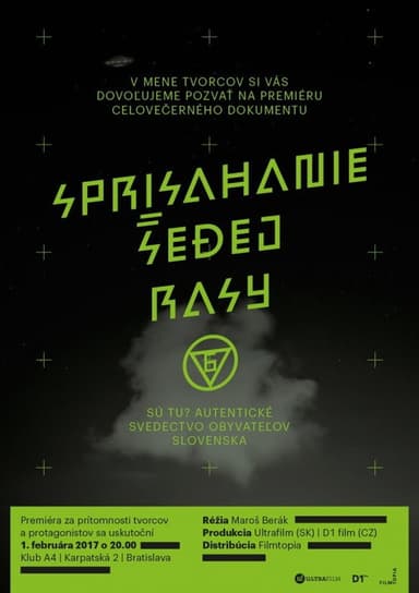 Sprisahanie šedej rasy poster