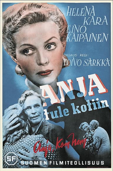 Anja tule kotiin poster