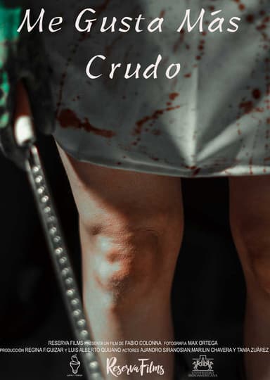 Me Gusta Más Crudo poster