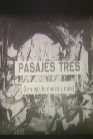 Pasajes tres poster