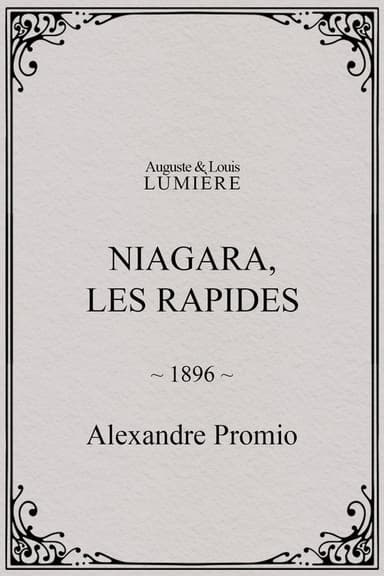 Niagara, les rapides poster