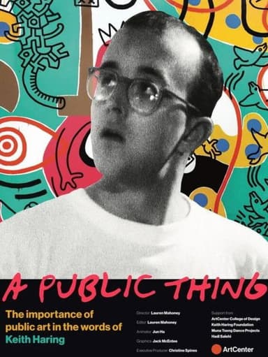A Public Thing poster