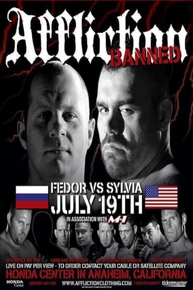 Affliction: Banned poster