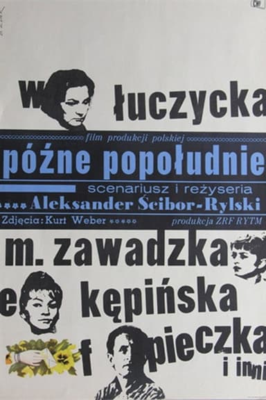 Late Afternoon poster