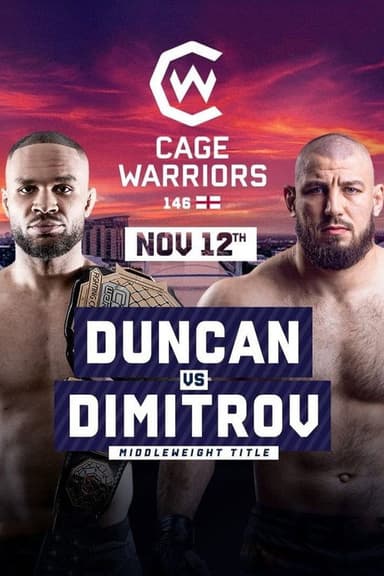 Cage Warriors 146: Manchester poster
