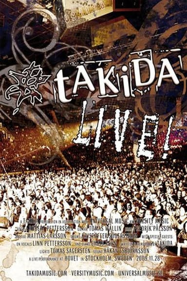 Takida - Live! poster