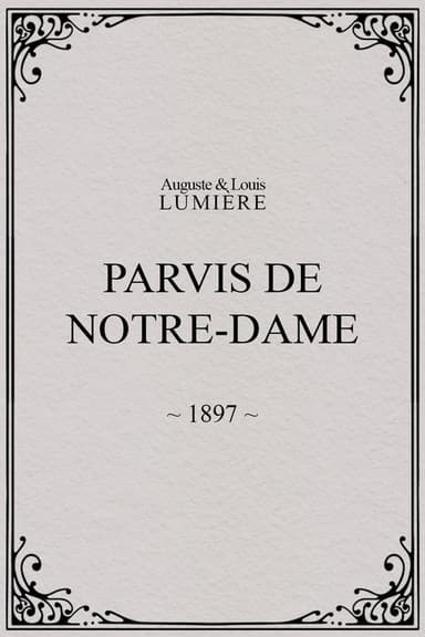 In Front of Notre-Dame poster