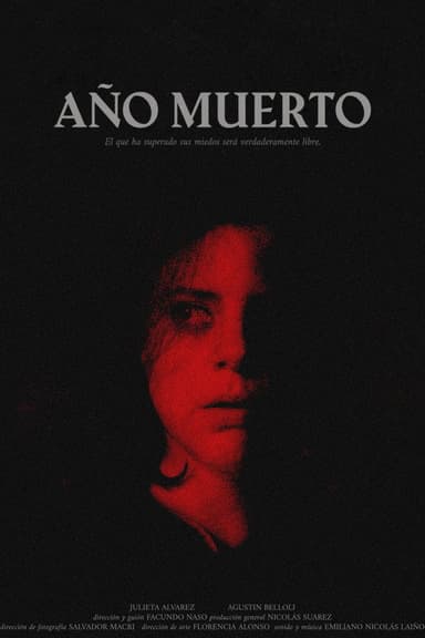 Año muerto poster