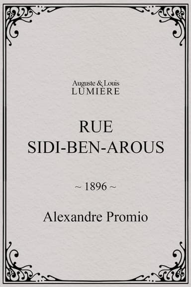 Rue Sidi-Ben-Arous poster