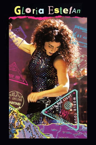 Gloria Estefan – Into the Light World Tour poster